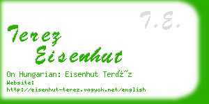 terez eisenhut business card